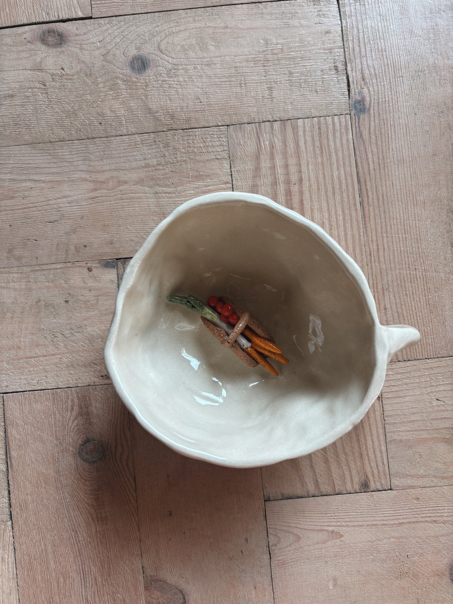 Vegetable garden harvest mug