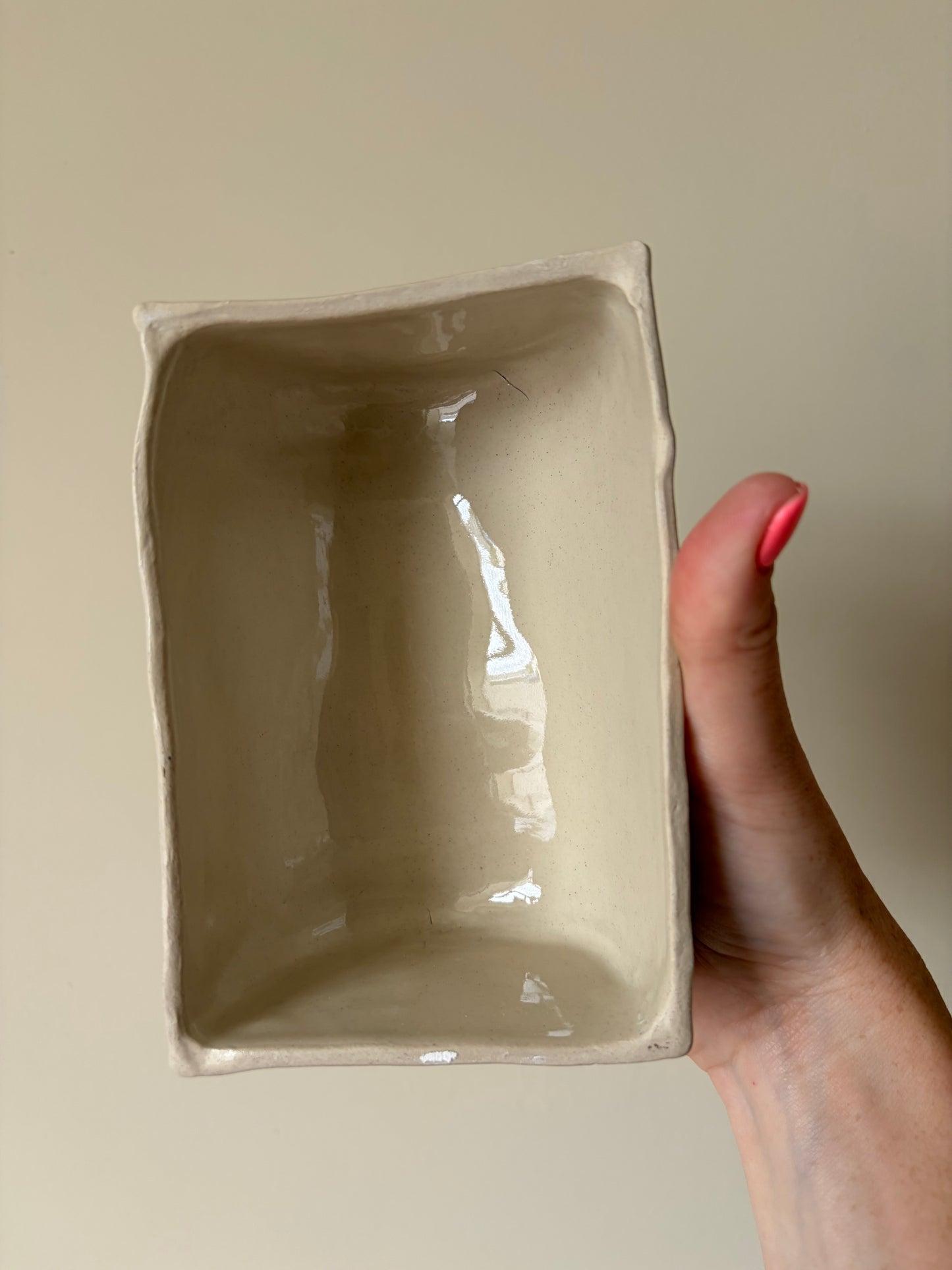 Imperfect radish butter dish
