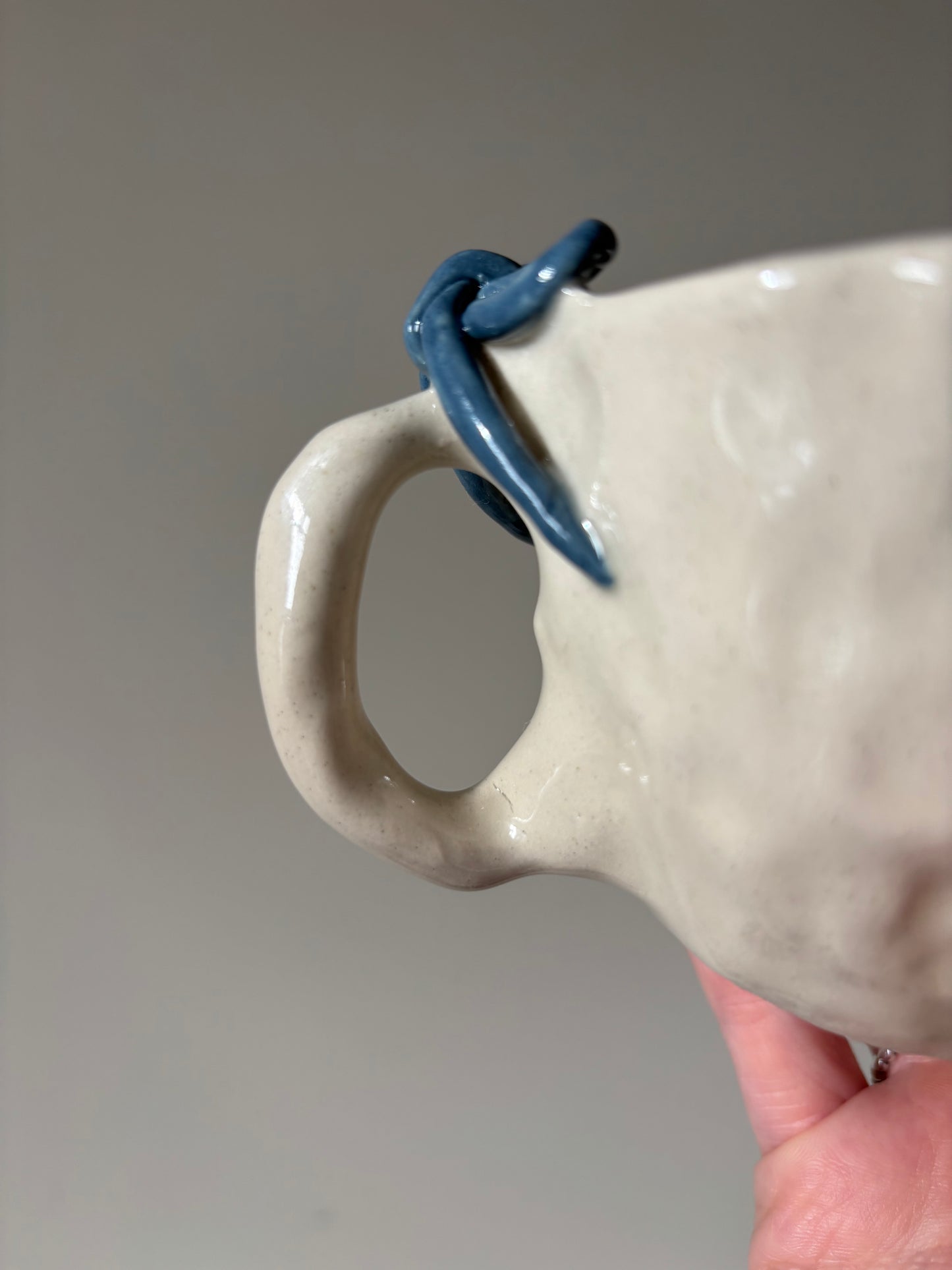 ‘Obsessed with you’ bow imperfect mug