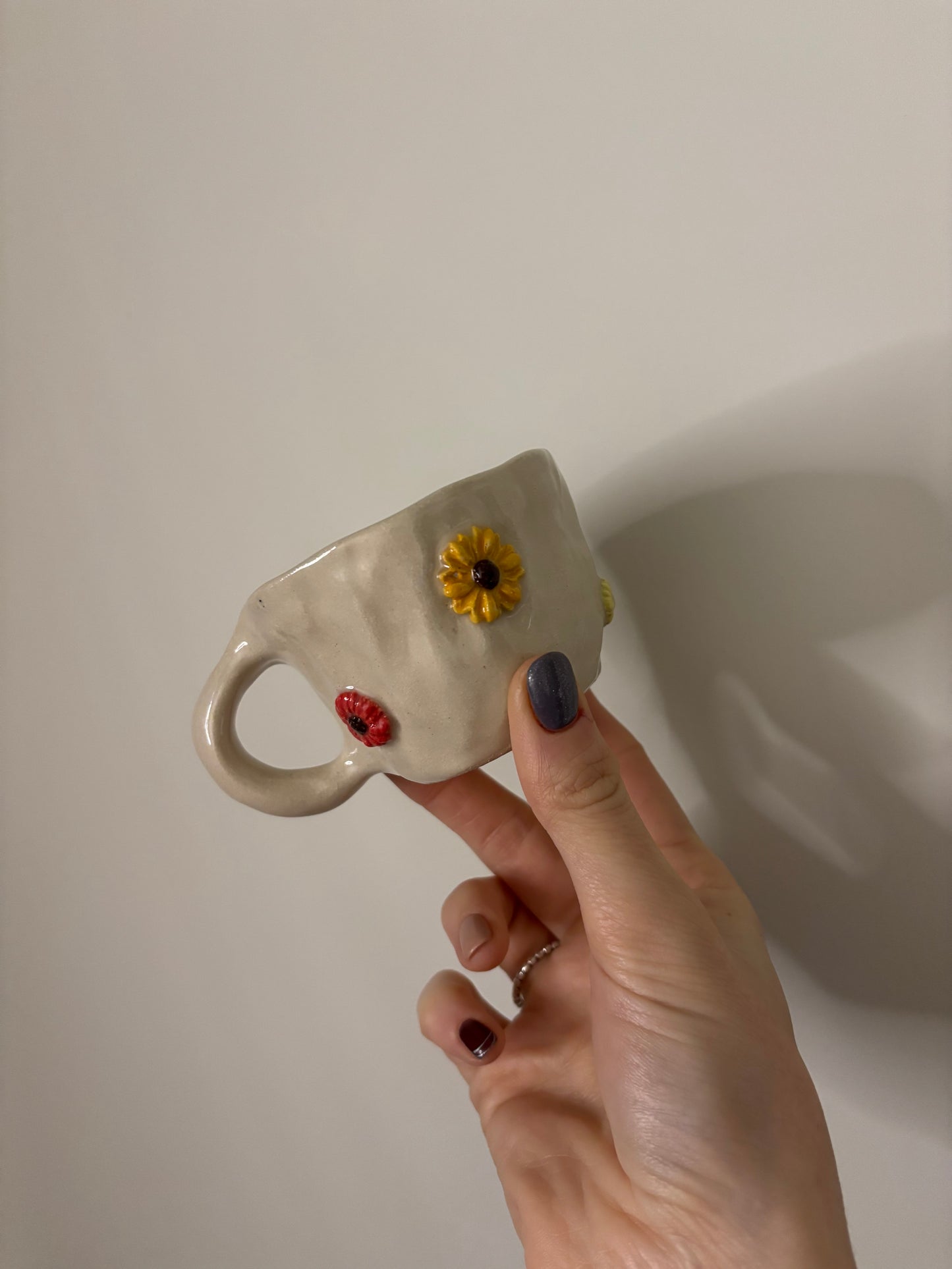 Custom flat white mug