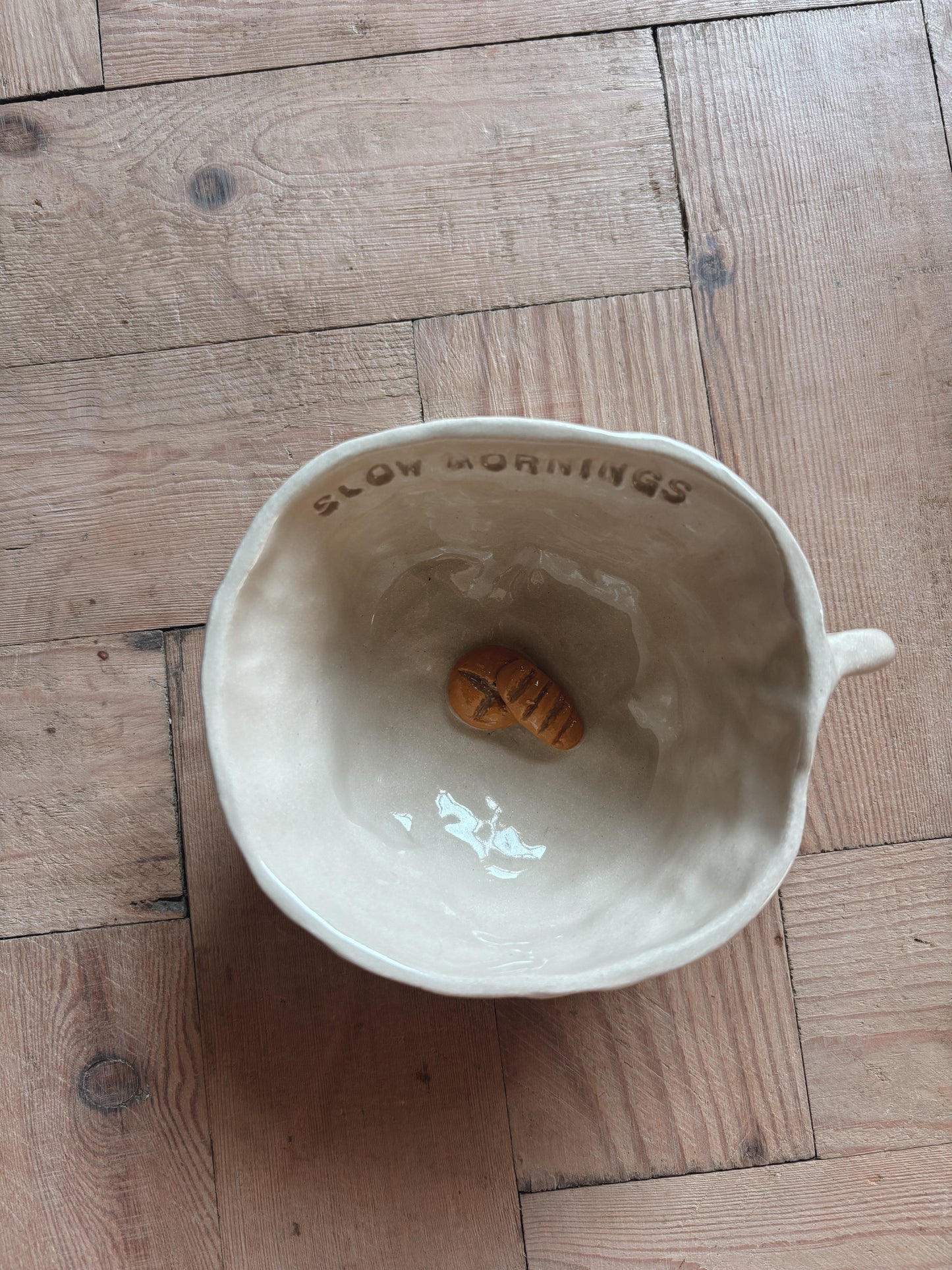 Slow morning with pastries mug