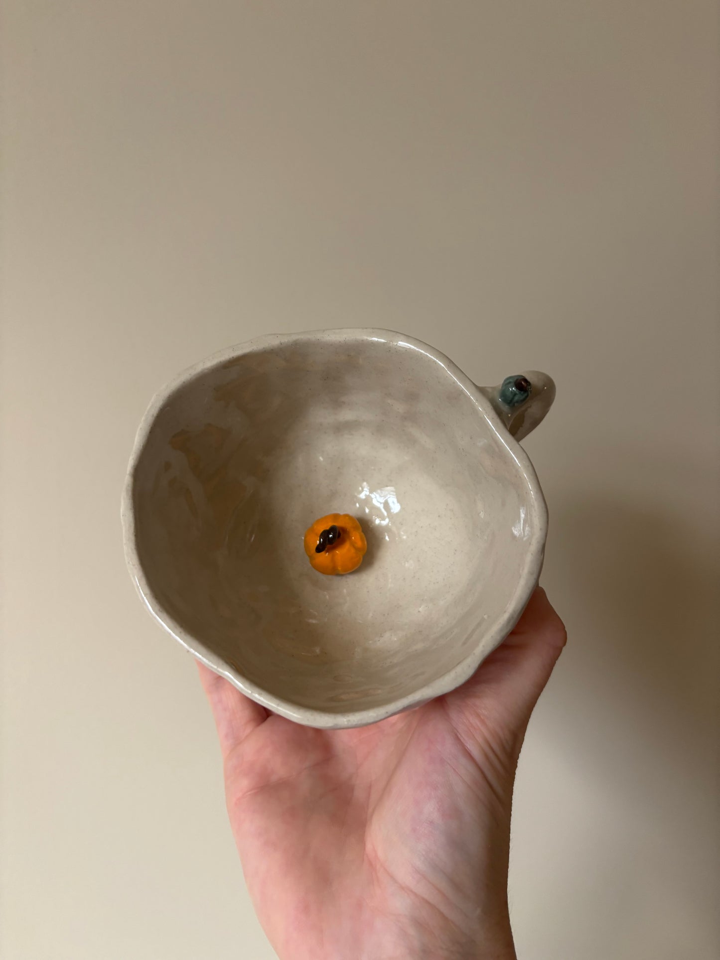 Teeny pumpkins mug