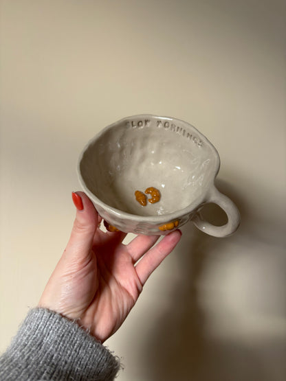 Slow morning with pastries mug