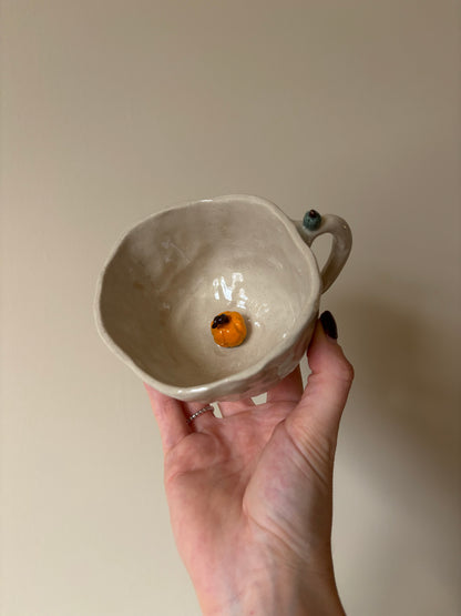 Teeny pumpkins mug