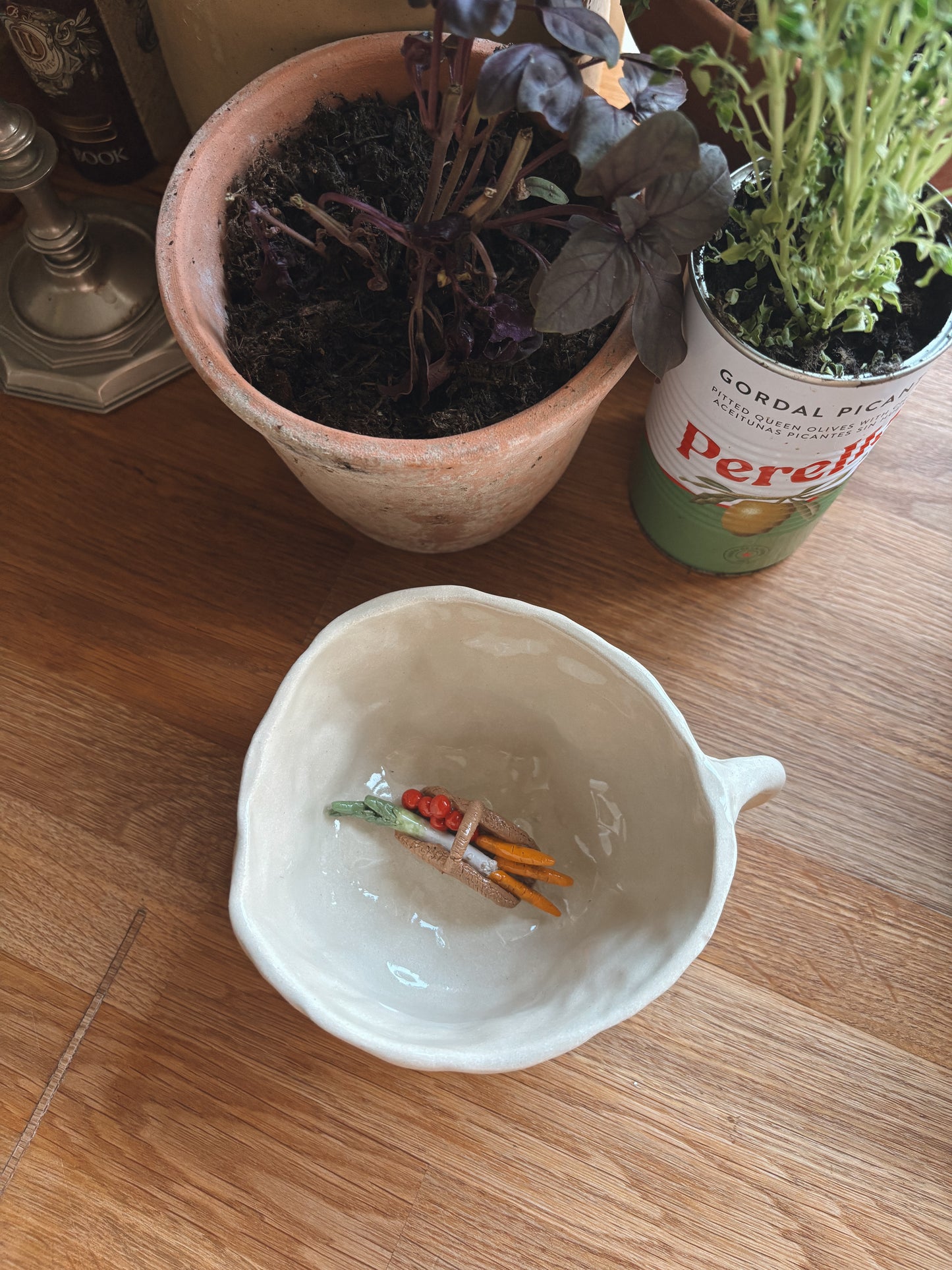 Vegetable garden harvest mug