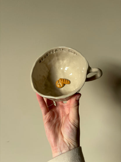 ‘Good for the soul’ bread mug
