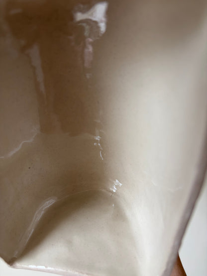 Imperfect croissant butter dish