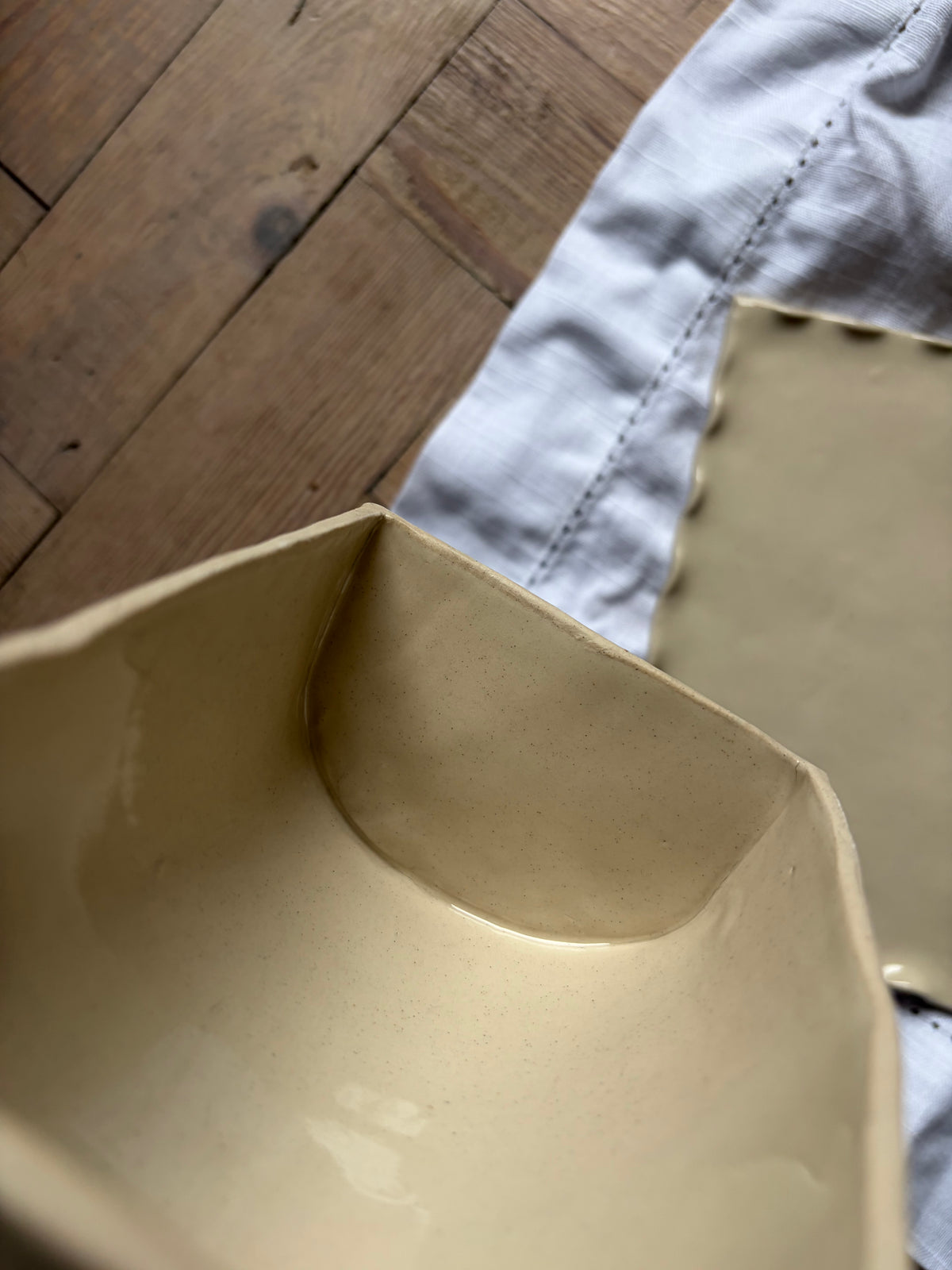 Imperfect tomatoes butter dish