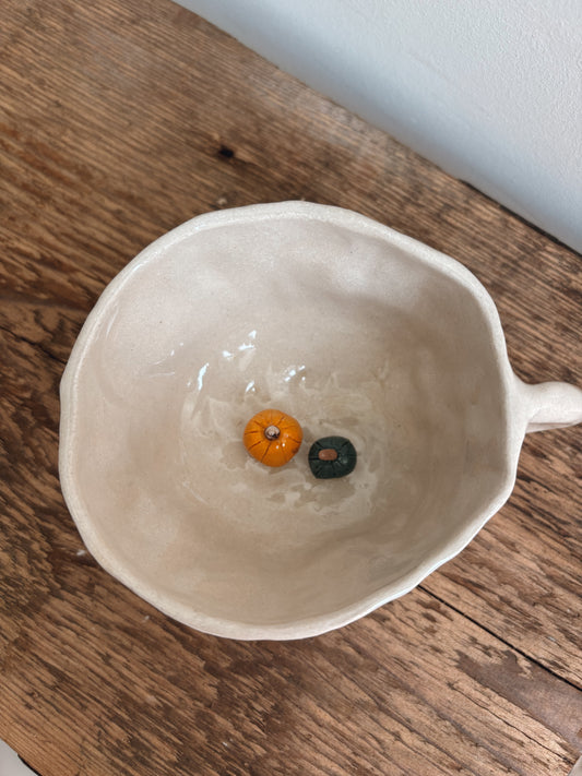 Pumpkins flat white mug
