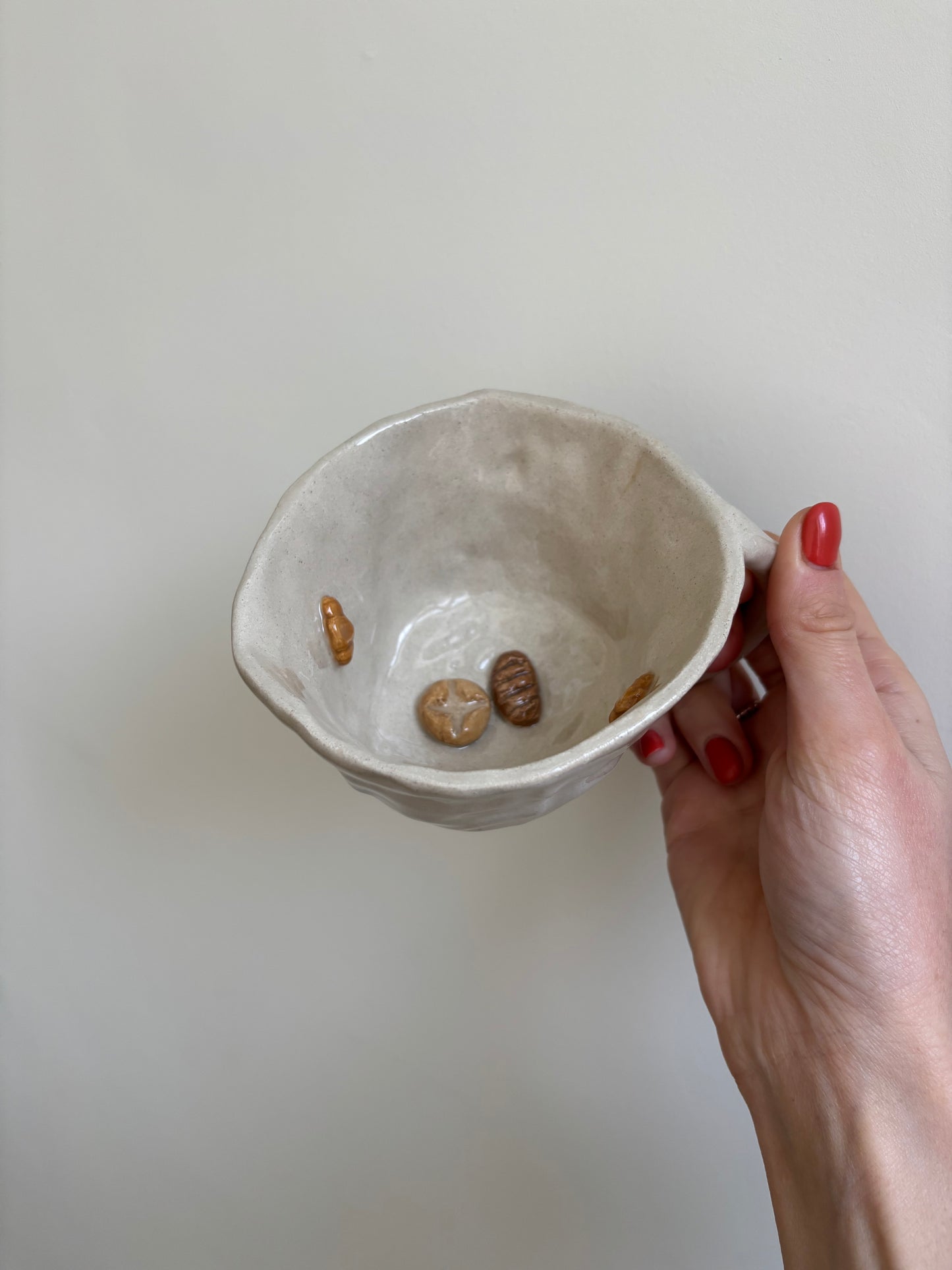Pastries and bread mug
