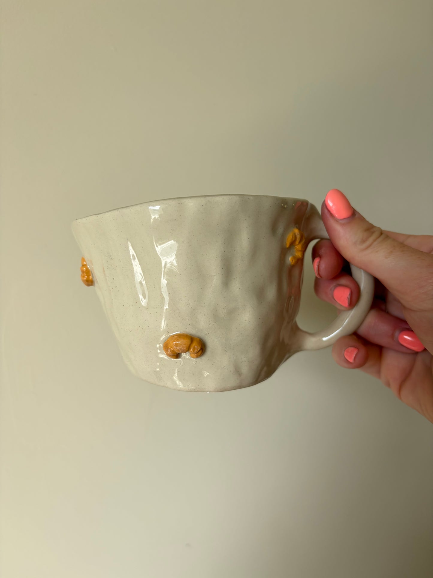 Oat milk please butter curl mug