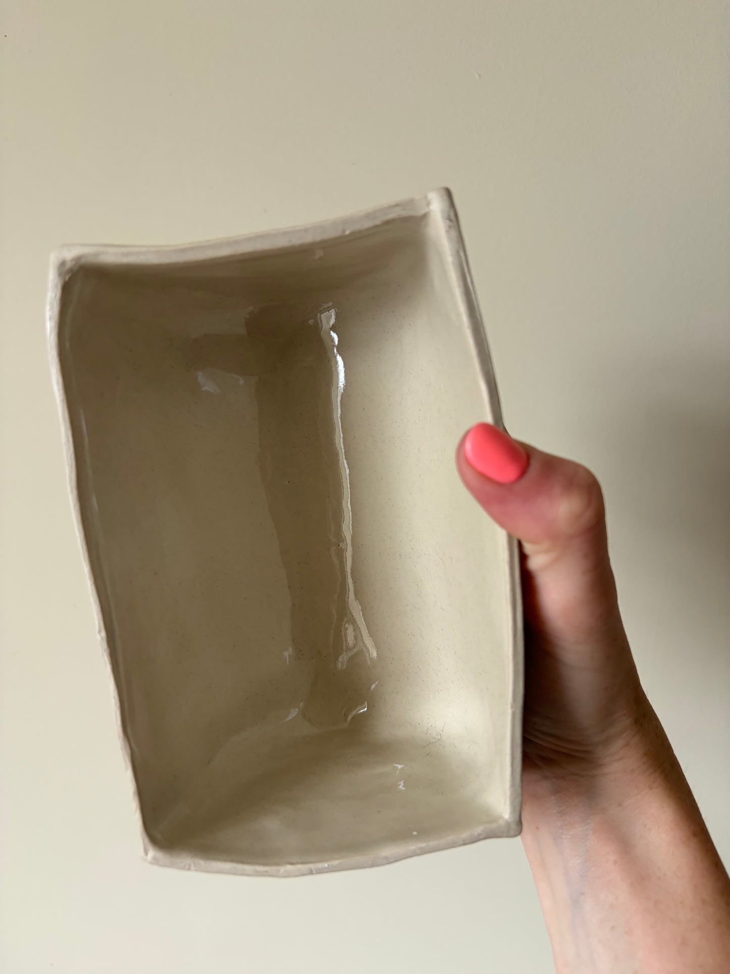 Imperfect berry handle butter dish