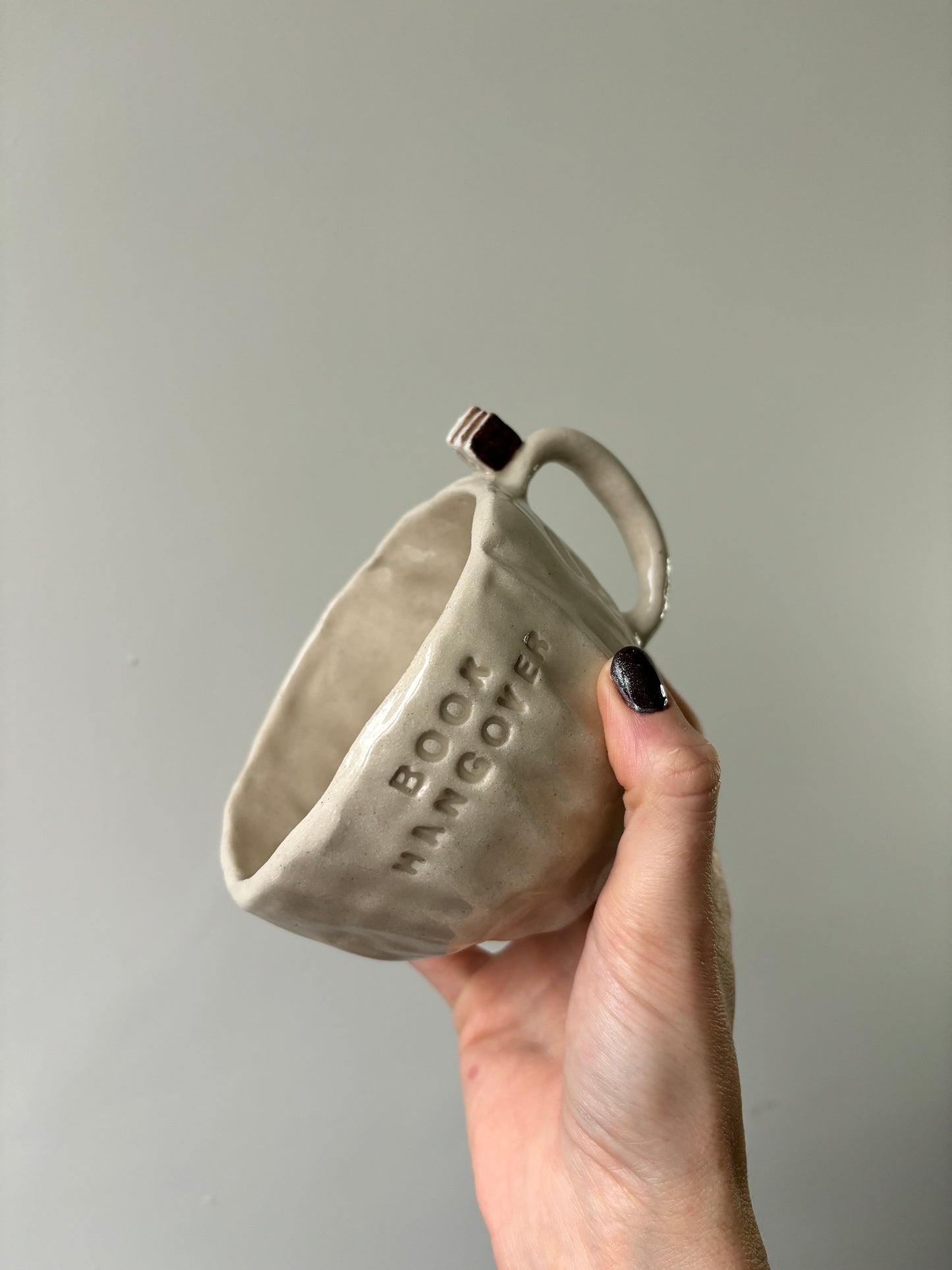 Book hangover mug