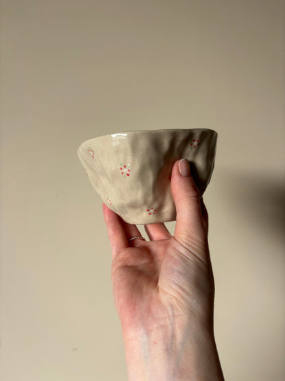 Tiny flowers handless mug
