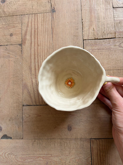 Imperfect flowers mug