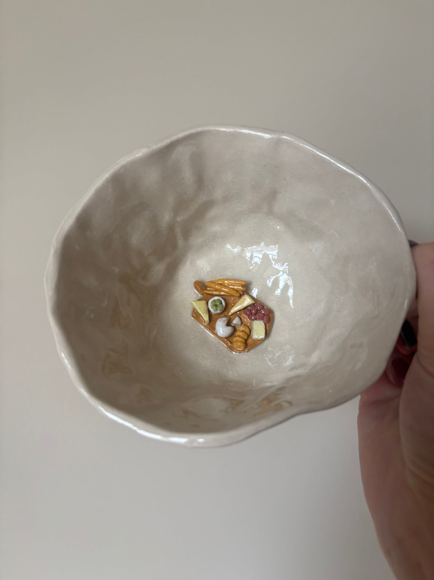 Christmas cheeseboard mug