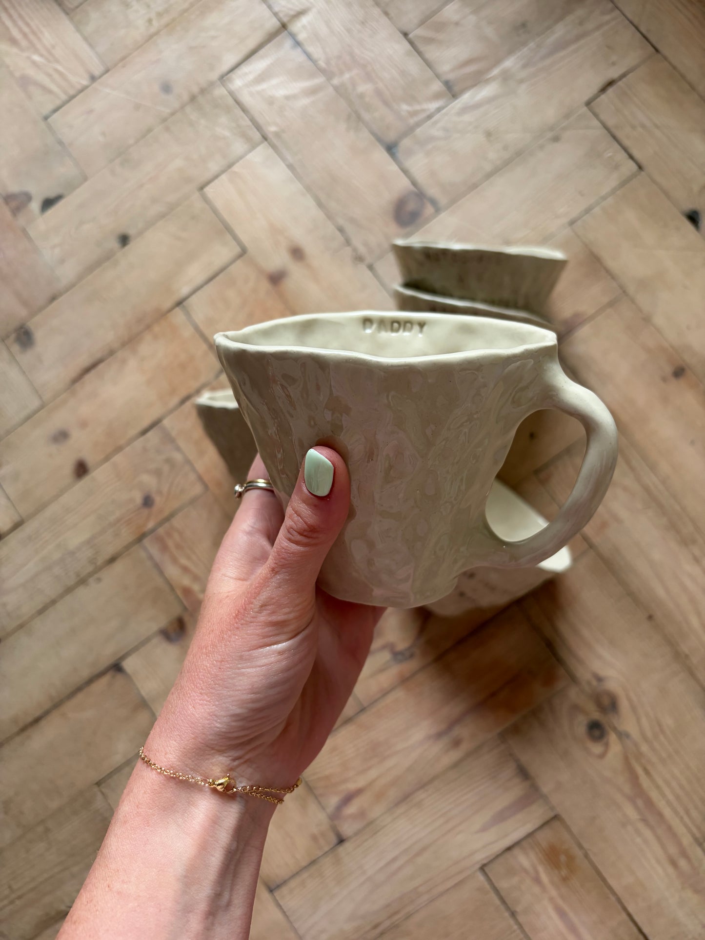 Daddy mug with handle