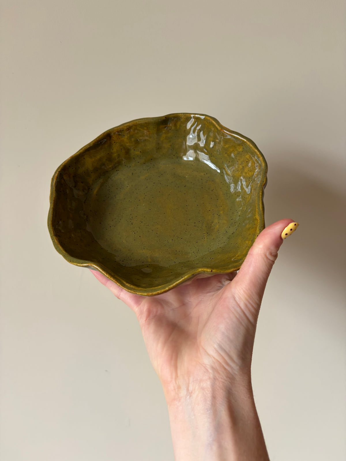 Mossy green breakfast bowl