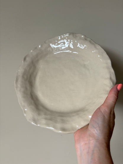 Shallow pasta dish/plate
