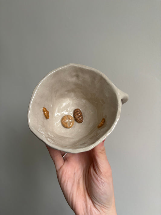Pastries and bread mug