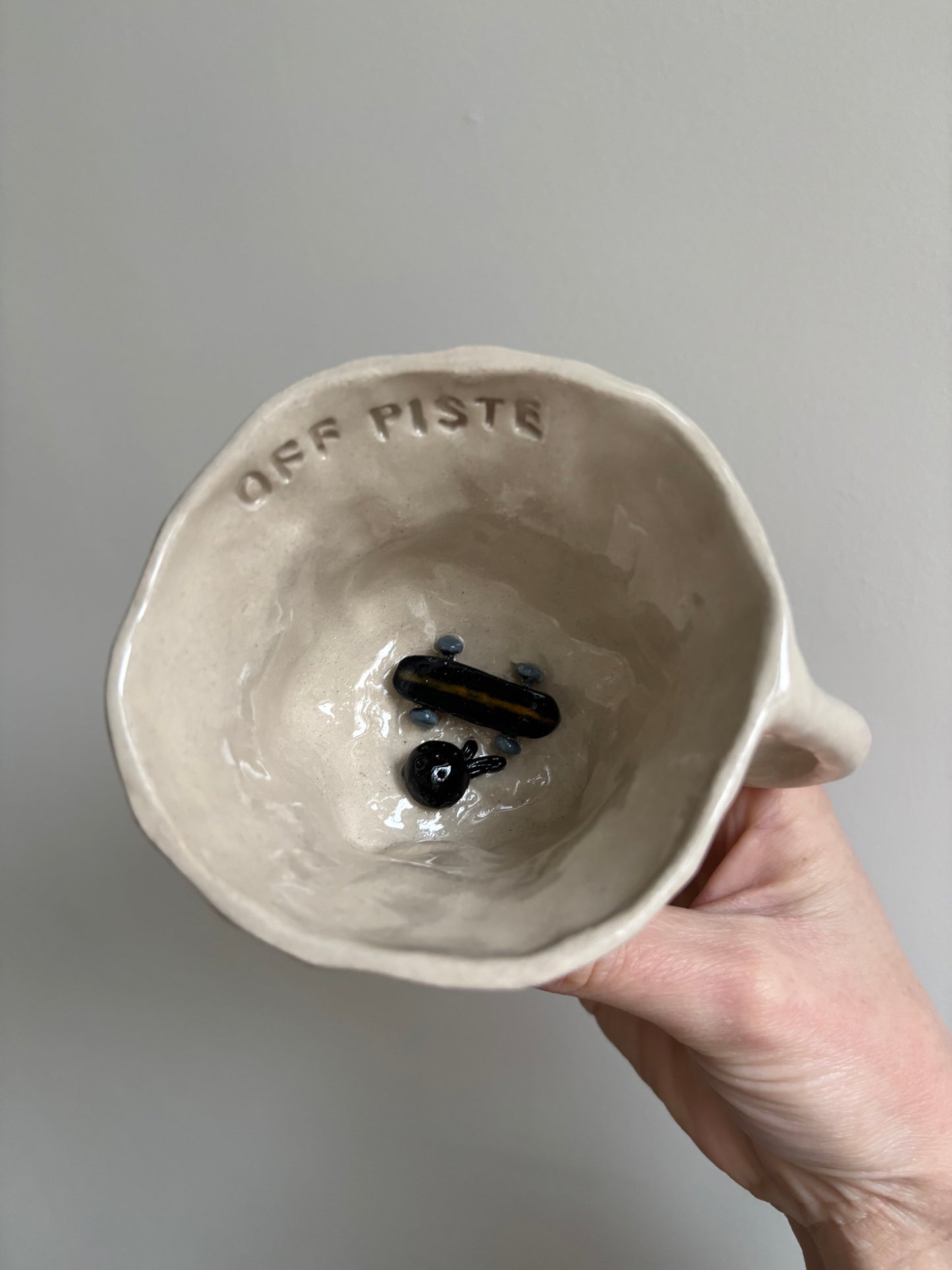 Bespoke flat white mug