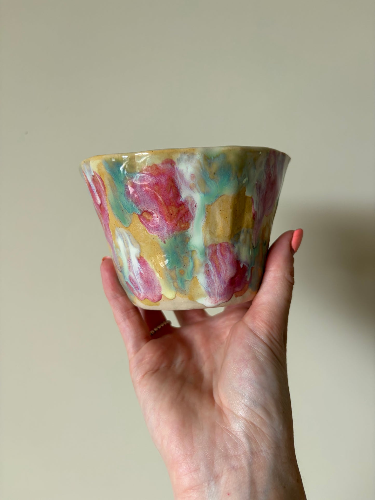 Sunrise handwarmer mug