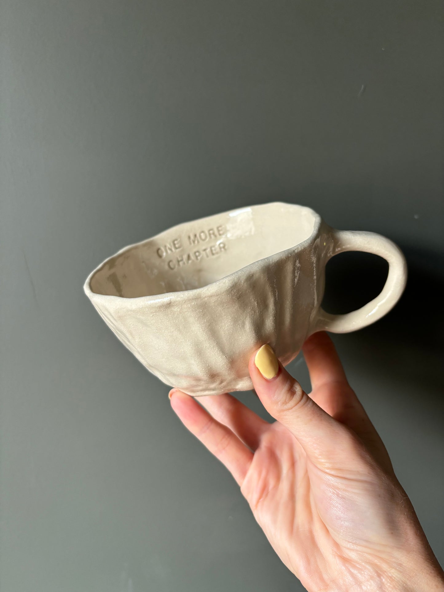 Bespoke large mug