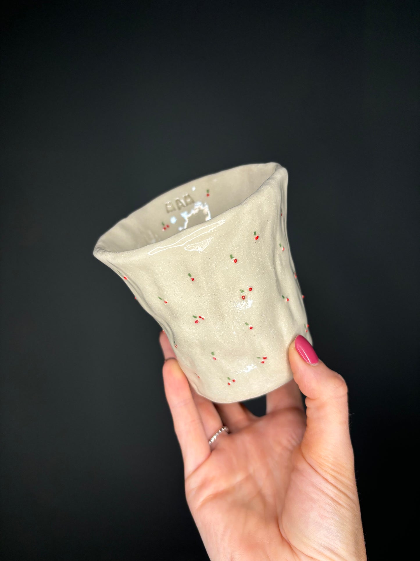 Dainty fruit mug
